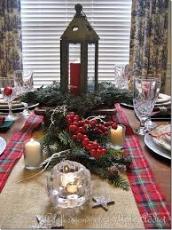 My Starry Burlap And Plaid Christmas Tablescape Christmas Table Decorations Christmas Centerpieces Christmas Centerpieces Diy