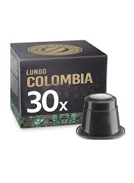 Master origin colombia con cosecha tardía utiliza solo arábica colombiana procesada lavada y de 10 master origin colombia original capsules of roast and ground coffee for the nespresso system. Real Coffee Lungo Colombia Single Origin Nespresso Compatible Coffee 30 Capsules Dubaistore Com Dubai