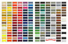 Our Garage Door Color Chart