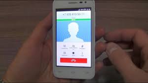 Alcatel POP S3 incoming call - YouTube
