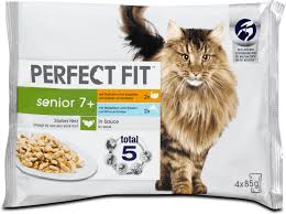 Das wohlbefinden von katzen erkennt man an ihrem verhalten. Perfect Fit Senior 7 Fit Katzenfutter Mit Truthahn Weissfisch 340 G Dm At