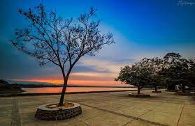 Sukhna Lake Chandigarh Dark Wallpaper Iphone Urban Landscape Dark Wallpaper