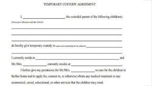Everything you don't want to happen will happen, and you might find yourself begging for privacy and alone time. Free 8 Sample Custody Agreement Forms In Pdf Ms Word