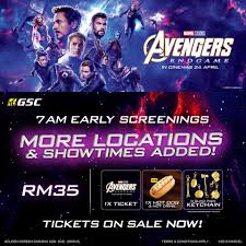 Gsc has also previously revealed plans to bring screenx to two more, currently undisclosed locations in 2020. Gsc More Locations Showtimes Added Join Us And Be One Of The Very First To See Avengersendgame In Gsc This 24 April 7am Onwards Participating Locations Gsc Mid