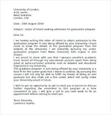 This letter is a reference to why the student wants to study at the institution and the course they intend to take. Free 8 Letter Of Intent Graduate School In Pdf Ms Word