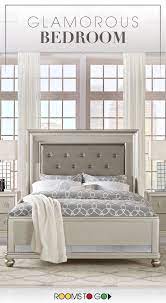 Elegant Luxurious Glamorous The Chic Paris Collection Combines Lavish Design With Smart Organizational F Glamourous Bedroom Rooms To Go Bedroom Bedroom Sets