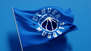 Denver nuggets nylon bomber in navy with embroidered logos. Proposed Branding Visual Id For The Denver Nuggets On Behance