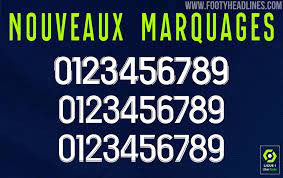 Un partenariat forcément lucratif conclu à quel prix ? Official Three All New Ligue 1 20 21 Fonts Released Footy Headlines