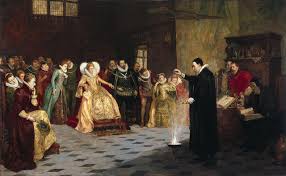 Queen elizabeth i took the crown of england on january 15, 1559. A Painting Of John Dee Astrologer To Queen Elizabeth I Contains A Hidden Ring Of Skulls Smart News Smithsonian Magazine