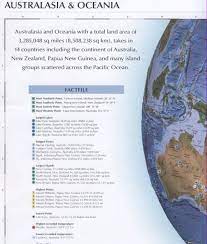Copyright To Dk Complete Atlas Of The World 2007 2012 Notes Wilhelm Is The Highest Point In Words Asia Continent Continents Oceania