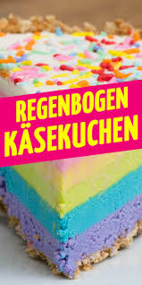 dieser regenbogen kasekuchen bringt farbe in dein leben kindergeburtstag kuchen ideen fruchtekuchen orangenkuchen