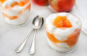 peach homemade greek yogurt recipe