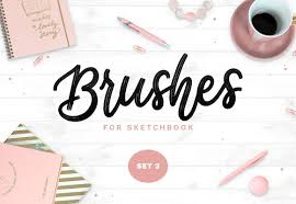 Sketchbook Brushes 2 Textures Sketch Book Autodesk Sketchbook Tutorial Ipad Lettering