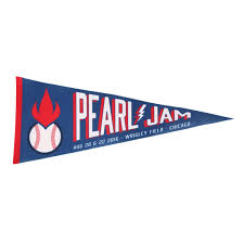 2016 pearl jam wrigley field pennant shop pearl jam