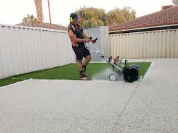 Once square, secure the squared edges with temporary nails. Artificial Grass Diy Installation Guide Tauro Turf