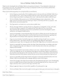Overview reviews amenities & policies. Https Www Holidayvalley Com Upload Photos Page 605 Pet Policy Inn At Hv Pdf