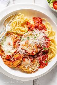 Baked Eggplant Parmesan Recipe Recipe Eggplant Recipes Parmesan Homemade Marinara Eggplant Parmesan Baked