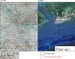Ghost Reefs Nautical Charts Document Large Spatial Scale Of