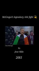 Jose Are You Listening Mcgregor Coming for You