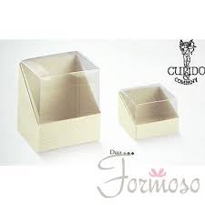 Idee per le tue bomboniere matrimonio. Scatola Bomboniere Duo Porta Confetti Ardesia Avorio 65x65x45 N 10 Pz Art 56381 Formoso Bomboniere