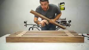 The top of our slatted wood coffee table is made of wood slats that look fresh and contemporary but are close enough together for a smooth and functional surface. Diy Slatted Coffee Table Modern Builds