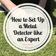 Here's how to avoid these mistakes and not get ripped off when purchasing a metal detector. How To Set Up A Metal Detector Like An Expert Metal Detector Metal Detecting Locations Metal Detecting Tips