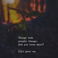 Things End People Change People Change Quotes Change Quotes Best Positive Quotes