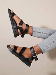 La semelle compensée permet d'augmenter la hauteur de talon sans augmenter la cambrure du pied 2. Compensees Femme Chaussures Tendances Shein France