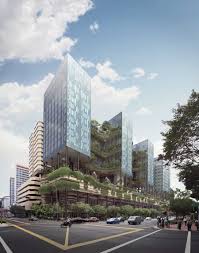 Gallery Of In Progress Parkroyal On Pickering Woha 10 Green Architecture Architecture Futuristic Architecture
