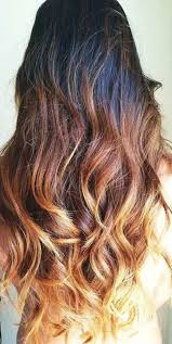 Love Love This Three Colored Ombre With Middle Medium Honey Brown And Gold Blondle Tips Long Ombre Hair Long Hair Styles Diy Ombre Hair