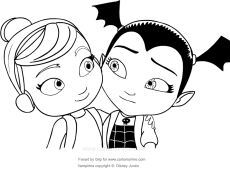 Dibujos Para Colorear Vampirina