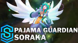 Pajama Guardian Soraka Skin Spotlight - League of Legends - YouTube
