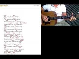 Tuto Guitare Facile Georges Brassens Chanson Pour L Auvergnat Accords Et Paroles Youtube Lecon De Guitare Partition Guitare Brassens