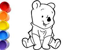Visit the official winnie the pooh website to watch videos, play games, find activities, discover movies, browse photos, shop for merchandise and more! How To Draw Baby Winnie The Pooh Disney Youtube