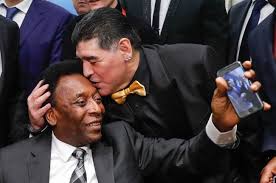 Pelé aggravated a groin injury two games into the 1962 world cup in chile, sitting out the final pelé announced his retirement from soccer in 1974, but he was lured back to the field the following year to. Maradona V Pele Who S The Greatest Of Them All Sport