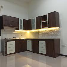 Semua kembali ke spesifikasi bahan utama, bahan pendukung, aksesoris, hasil akhir produk, dan desainnya. Jual Kitchen Set Minimalis Modern Murah Kota Cirebon Ryu Furniture Tokopedia