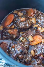 Jamaican Oxtail Stew With Butter Beans That Girl Cooks Healthy Recipe Oxtail Recipes Jamaican Oxtail Oxtail Stew