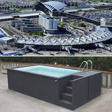 lyon saint exupery 69125 container piscine pas cher de 20 container piscine 5m25x2m55x1m26 container piscine mobile piscine piscine coque mini piscine