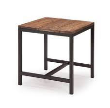End Tables Designs Simple Looked In Square Soft Brown Theme With Foot Stand On Metal And Wood End T Coffee Table Side Table Wood Vintage Industrial Furniture