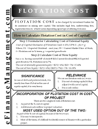 Flotation Cost Accounting And Finance Trading Quotes Finance Investing