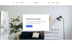 Harbor Free Bootstrap 4 Html5 Interior Design Portfolio Website Template