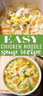 Homemade Chicken Noodle Soup Recipe Ready In 20 Minutes In 2020 Chicken Noodle Soup Recipe Homemade Easy Homemade Chicken Noodle Soup Recipe Chicken Soup Recipes