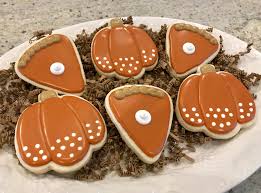 Pumpkin Fall Decorated Royal Icing Cookies Sugar Cookie Royal Icing Christmas Cookie Icing Fall Cookies