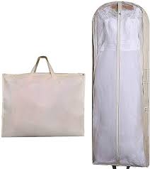 Amazon Com 63 Bridal Wedding Gown Dress Garment Bag Extra Large Foldable Portable Travel Cover Dress Garment Bags Wedding Dress Garment Bags Garment Bag Diy