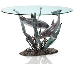 Iconic postmodern design by dakota jackson. Brass Aluminum Metal Glass Top Sculptured Tables Crystal Fox Gallery