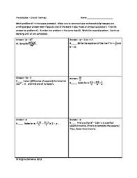 Pdf (1.31 mb) add to cart. Free Precalculus Activities Teachers Pay Teachers
