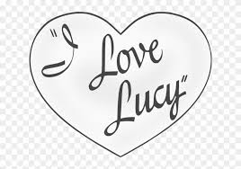 I love lucy funko pop black and white. I Love Lucy Title Love Lucy Title Clipart 5371865 Pikpng