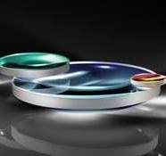 Plankonvexe Linse aus UV-Quarzglas, 25 mm Durchmesser x 125 ...