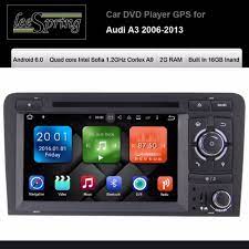 7 Inch Android 6 0 Car Dvd Player Video For Audi A3 S3 2004 2011 Quad Core Wifi Gps Navigation Fm Radio Map Car Dvd Players Car Electronics Ram Cars