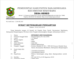 Surat resmi ditulis dalam bahasa yang singkat, ringkas dan efektif serta mudah dimengerti pengertian surat resmi dan contohnya, ciri, jenis, fungsi dan struktur surat. Contoh Kop Surat Dari Desa Contoh Kop Surat